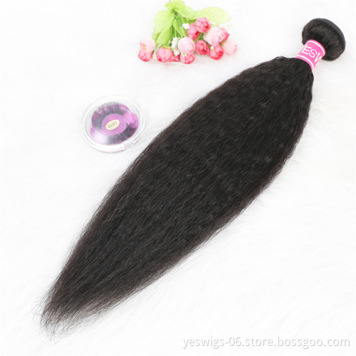 Yeswigs Unprocessed Wholesale 12a Grade Raw Virgin Indian Hair,Virgin Cuticle Aligned Hair,Yaki Straight Human Hair Bundles